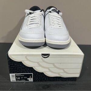 Brand New Air Jordan 2/3 Black And White Size 14 With Original Box